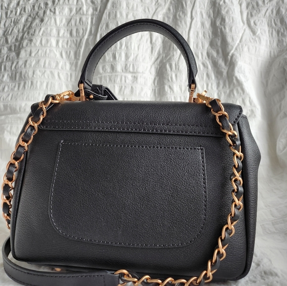 Jill by JillStuart Bonnie Quilted Mini Satchel Bag in Black - Picture 3 of 8